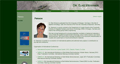 Desktop Screenshot of dr-elke-meissner.de